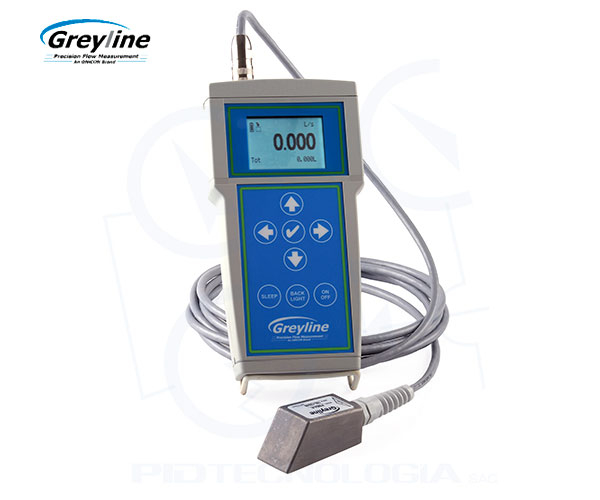 Medidor de flujo Doppler portátil
