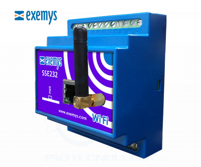 Conversor Industrial Serie a Wi-Fi / Ethernet SSE232-WiFi
